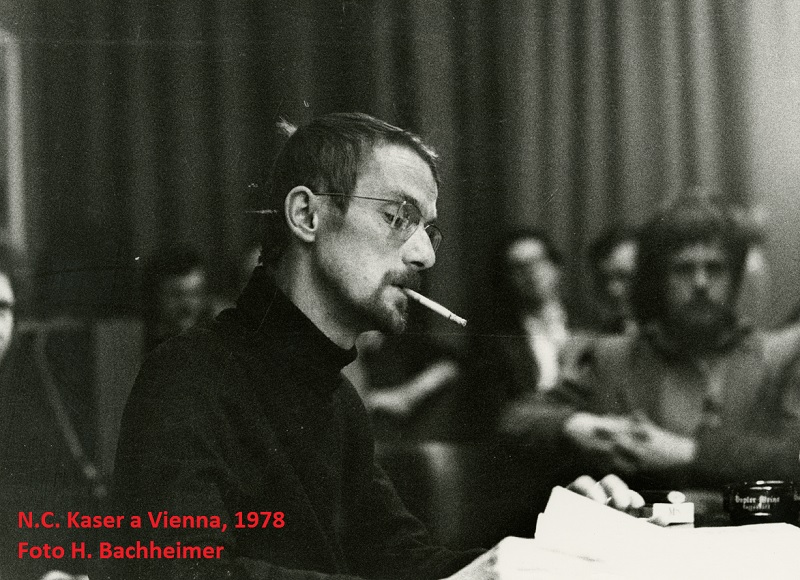 N.C. Kaser a Vienna nel 1978