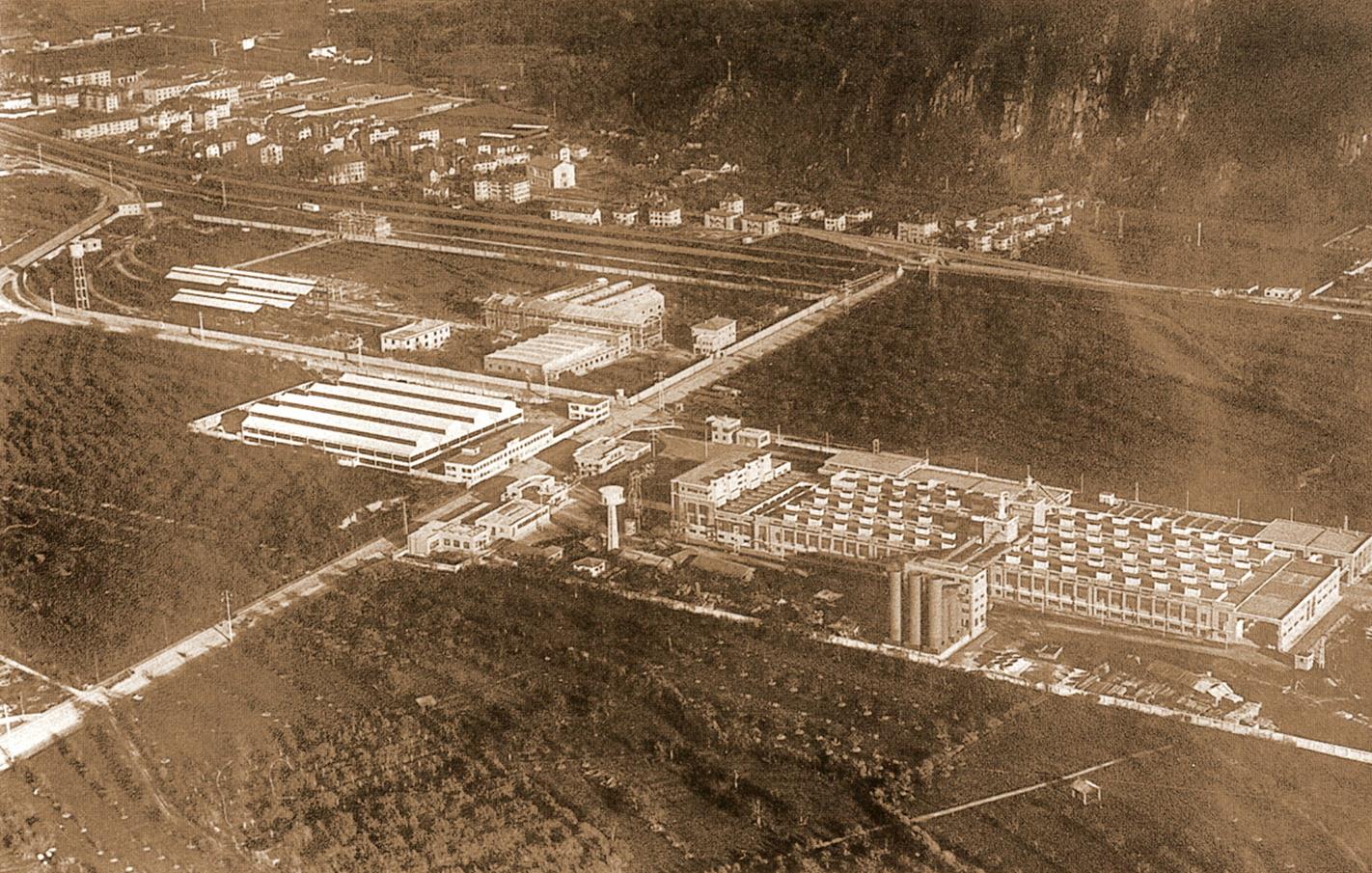 La zona industriale di Bolzano negli anni Trenta (Archivio Lancia/Iveco, Bolzano)