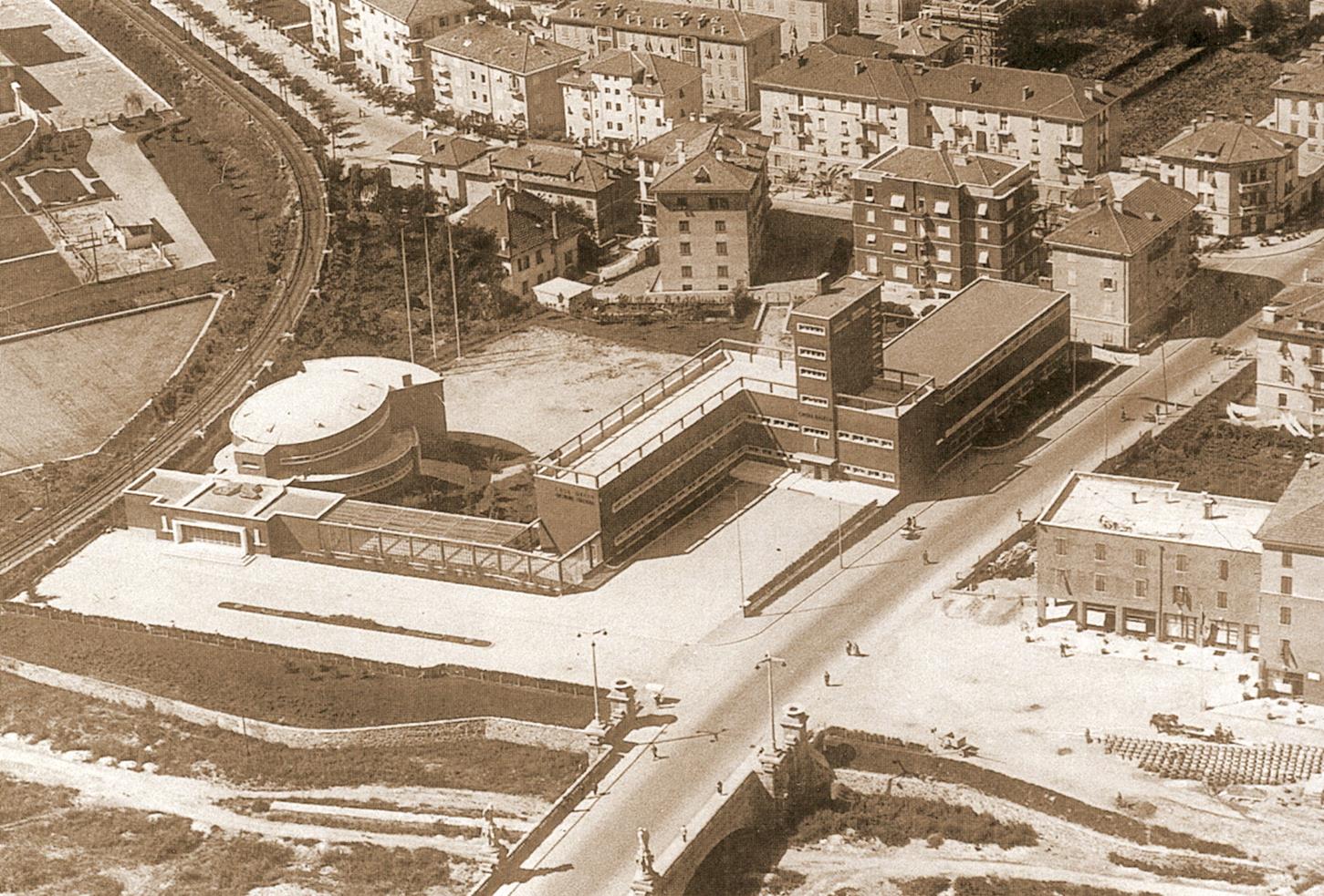 Bolzano. L'edificio della GIL femminile presso ponte Druso