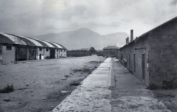 Il Lager di Bolzano nel dopoguerra (foto Enrico Pedrotti)