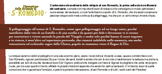 Ostensione reliquie San Romedio 2013 Ostensione reliquie San Romedio 2013